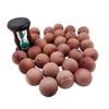 Venta al por mayor de fábrica, cuentas de madera maciza natural de cedro rojo para armarios y zapateros, anti-polillas, desodorantes y perfumadas, con logotipos personalizados.