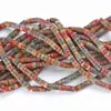 Tubo Separador Violeta de 2x4 mm Cuentas de Corte Recto Cilíndricas Cuentas de Ábaco Cuentas Sueltas Cuentas de Rueda Cuentas Separadoras Cuentas Planas Joyería DIY