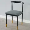 Silla de comedor para el hogar, silla de comedor, mesa de comedor, silla de esquina, imitación madera maciza, moderna, sencilla, de hierro, informal, taburete de escritorio con respaldo