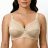Venta directa de fábrica de sujetadores sin varillas, disponibles en stock, de tallas grandes, ultradelgados y ajustables, diseñados para moldear y dar soporte a los senos y minimizar la acumulación de grasa en los lados.