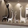 Adornos de Cerámica Minimalistas Modernos para Sala de Estar del Hogar, Gabinete de Vino, Decoraciones para Mueble de TV, Mesa de Entrada Creativa, Regalo de Inauguración de Casa