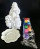 Luz Noturna de Natal Desenho Animado Tridimensional Papai Noel Ornamento de Luz Noturna para Casa Quarto Mesinha de Cabeceira Luz Noturna de Ambiente