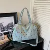 Bolsa de Viaje para Distancias Cortas para Mujer, Gran Capacidad, Bolso Ligero, Separación de Seco y Húmedo, Bolsa para Deporte y Fitness, Bolsa de Equipaje para Guardar en el Trayecto