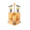 Condimento de Cocina Integrado a Prueba de Humedad Botella para Condimentos Tarro para Condimentos Tarro de Vidrio Botella para Condimentos Nuevo Juego de Combinación de Cocina China