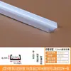 Fita de LED com Slot para Cartão 220V Fita de LED Flexível Slot de Plástico Alumínio para Cartão 2835 Clipe Fixo Fivela de Canto Suporte para Cartão
