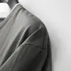 Camiseta Masculina Plus Size 2026 Cor de Verão Color Block Gola Redonda Manga Curta Jovem Luxo Leve Business Não Amassa Solta Tendência Meia Manga