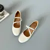 Populares zapatos Mary Jane sencillos de estilo francés para mujer, nuevo modelo de otoño 2026, con aumento de altura interno, cómodos y versátiles para ir al trabajo