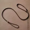 Cordão de Lanyard com Argola Fina Fivela de Segurança Pingente Corda de Reposição Anel de Ouro com Diamante Pingente de Jade Cordão de Colar Ajustável para Homens e Mulheres