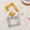 Moldura de Foto de Resina Estilo Antigo Acessórios de Cola Creme Materiais para Capa de Celular DIY de Resina Enfeites Acessórios Barrocos Ímãs de Geladeira