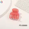 Qi Yue Nuevo Color Gelatina Pinza de Garra de Cuatro Puntas Exquisita Pinza para el Cabello de Tacto de Alta Gama Cola de Caballo Recogido Pinza de Tiburón Accesorios para el Cabello para Mujeres Venta al por Mayor