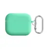 Capa Protetora de Silicone Líquido de Cor Sólida para airpods4 2ª Geração 3ª Geração Pro2 Fone de Ouvido Bluetooth Apple Capa Macia