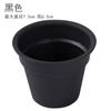 Natal Mini Plástico Flor Pot Simulação Pequena Simulação Fleshy Planta Escritório Plástico Decorativo Pote