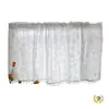 Estilo Pastoral Tela Floral Media Cortina Margarita Estilo Francés Cortina Flotante Gabinete Cortina de Café Cortina de Puerta Cortina Divisoria Cortina Corta