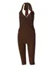 Ropa de mujer europea y americana 2026 verano nuevo comercio exterior superventas moda sexy ajustada conjunto de cuello halter