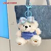 Novo Chaveiro de Boneca Urso Cookie Quente Genuíno Pingente Fofo para Bolsa de Casal Pequeno Presente Fonte de Suprimentos