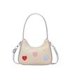 Bolso de Hombro Cruzado Casual de Contraste de Moda Estilo Coreano Pequeño Fresco 2024 Otoño Nueva Llegada Portátil