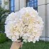 Flor Artificial de Hortensia Francesa Poética de 5 Pétalos Boda Decoración del Hogar Flor Artificial Mayoreo