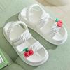 Sandalias Romanas 2025 de Suela Gruesa Antideslizantes Antiolor Transpirables de Verano para Uso Dual en Casa y al Aire Libre para Mujer