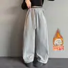 Calça de Caxemira Estilo Coreano para Meninas Crianças de Tamanho Médio e Grande Nova Coleção Outono/Inverno 2026 Estilo Coreano Menininha Roupas Infantis Estilo Coreano Cor Four-Color