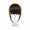 Franja Mini, Franja com Efeito Leve (Air Bangs), Franja Falsa, Franja Realista para Mulheres, Aplique de Cabelo com Franja Fina