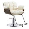 Silla de barbería de celebridades de Internet, moderna y sencilla, silla de barbería gruesa, silla giratoria elevable, silla de peluquero.
