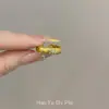 Anillo de Copo de Nieve de Diamante Nuevo y Sencillo Transfronterizo Moda Estilo Old Money Retro Oro Abierto Geométrico Anillo para Dedo Índice Universal