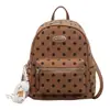 Mochila Transfronteriza Moderna Retro de Lunares Esmerilados Moda Otoño/Invierno 2026 Versátil Diaria Gran Capacidad Bolsa de Viaje