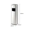 Cinzeiro de aço inoxidável ao ar livre hotel shopping shopping área de fumo extinguindo lata de lixo com cinzeiro vertical cigarro butt coletor
