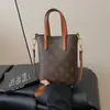 Bolsa Pequeña para Teléfono de Mujer 2026 Nuevo Bolso de Mano Elegante Estampado Moderno de Gama Alta Versátil Bolso de Hombro Único Cruzado