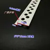 Tira protectora de esquina en forma de Z tira para la esquina del párpado doble tira decorativa de PVC borde de perfil de techo hueco de sombra