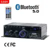 Amplificador de áudio mini para casa e carro, novo, transfronteiriço, Bluetooth, rádio de cartão, amplificador digital 12v