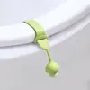 Levantador de Tapa de Inodoro de Silicona, Cubierta Anti-Suciedad para Tapa, Herramienta de Limpieza con Asa abatible sin contacto para el hogar