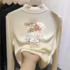 Top base para niña de cuello alto medio, nueva colección otoño/invierno 2026, ropa interior elegante, camiseta de manga larga, para niños mayores y bebés