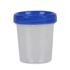 En stock: Taza medidora de 120 ml con tapa, 120 ml con marcas de escala, Onza, Contenedor de plástico de gran capacidad