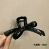 Grampo de Cabelo Delicado com Bolinhas Estilo Coreano, Presilha Grande de Alto Padrão para Penteados Updo na Nuca, Elegante Acessório de Cabelo Tubarão para Meninas