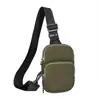 Bolsa cruzada de pecho con cremallera elástica universal de 7.2 pulgadas para teléfono móvil Apple Samsung Huawei, funda protectora