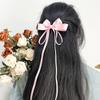 Horquilla de lazo para niña, estilo japonés y coreano, para atar el pelo hacia atrás, accesorios para el cabello que combinan con todo.