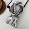 Bufanda de Algodón Puro, Estilo Artístico, Bufanda Larga de Lunares, Protección para el Cuello en Primavera, Otoño e Invierno, Chal, Bufanda Larga de Seda para Dama Elegante
