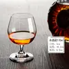 Copo de Vinho Criativo Copo de Brandy Vidro de Cristal Doméstico Estilo Europeu Copo Curto para Vinho Tinto Copo para Destilados Tamanho Pequeno Espessado
