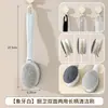 Cepillo de Esponja con Mango Largo para Ollas, Cepillo Doble Cara para Lavar Platos de Cocina, Estropajo Descontaminante Potente, Cepillo de Limpieza con Cabezal de Cepillo Reemplazable