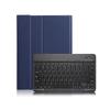 Funda de cuero suave de TPU con teclado Bluetooth y ranura para lápiz para iPad Pro de 10,2 pulgadas (2021/2020/2019)