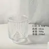 Taza Creativa de Café Cold Brew con Hielo Americano, Vaso de Vidrio Transparente en Forma de U, Taza Grande de Vidrio para Jugos y Bebidas, Taza de Agua