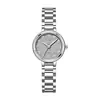 Nuevo Reloj de Cuarzo con Correa de Acero para Mujer al por Mayor Bv Azul Hielo Elegante Incrustado de Diamantes de Alta Gama Transfronterizo de Lujo Ligero Reloj para Mujer