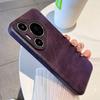 Textura de Cuero Estilo Retro Adecuada para Funda de Teléfono Móvil Huawei Pura70Pro P70Ultra Cuero P70 Nueva Todo Incluido Anticaída
