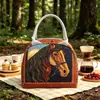 2026 Nuevo Modelo Sitio Independiente Transfronterizo Amazon Temu Bolsa de Picnic Acolchada de Algodón Estampado Digital 3D Venta al por Mayor