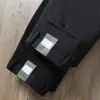 Pantalones Gruesos de Lana para Hombre de Otoño e Invierno Europeo con Caída, Rectos Antiarrugas para Viajero, Lujo Ligero, Cepillados, Pantalones Casuales de Negocios