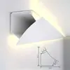 Lámpara de Línea de Yeso Luminosa Lámpara de Lavado de Pared Montada en Superficie Ranura Tira de Luz Ambiental Lámpara de Cornisa Superior LED Sin Empotrar en Techo Lámpara de Línea de Esquina