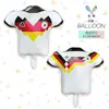Mecrla Novo Balão da Copa do Mundo 2026 Decoração em Formato de Troféu Balão de Camisa Copa Europeia