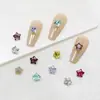Dongzhou Punto Inferior Estrella Gordita Diamante para Uñas 6mm Punto Inferior Estrella de Cinco Puntas Explosivamente Linda Joyería para Uñas de Forma Especial Bola de Diamante Hecha a Mano