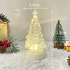 Decoración luminosa navideña, luz nocturna, adornos para ambiente de fiesta navideña, regalo navideño para niños, adornos pequeños de escritorio